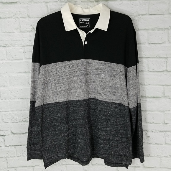 Express Other - NWT Express Men’s Polo Shirt Long Sleeves XXL